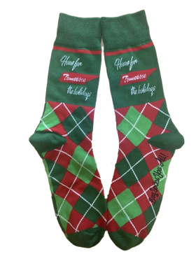 Tennessee Home for the Holidays Men's Socks