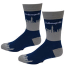 Indianapolis Silhouette Men's Socks-3