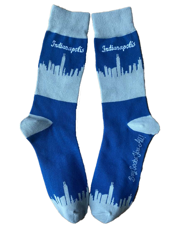 Indianapolis Silhouette Men's Socks