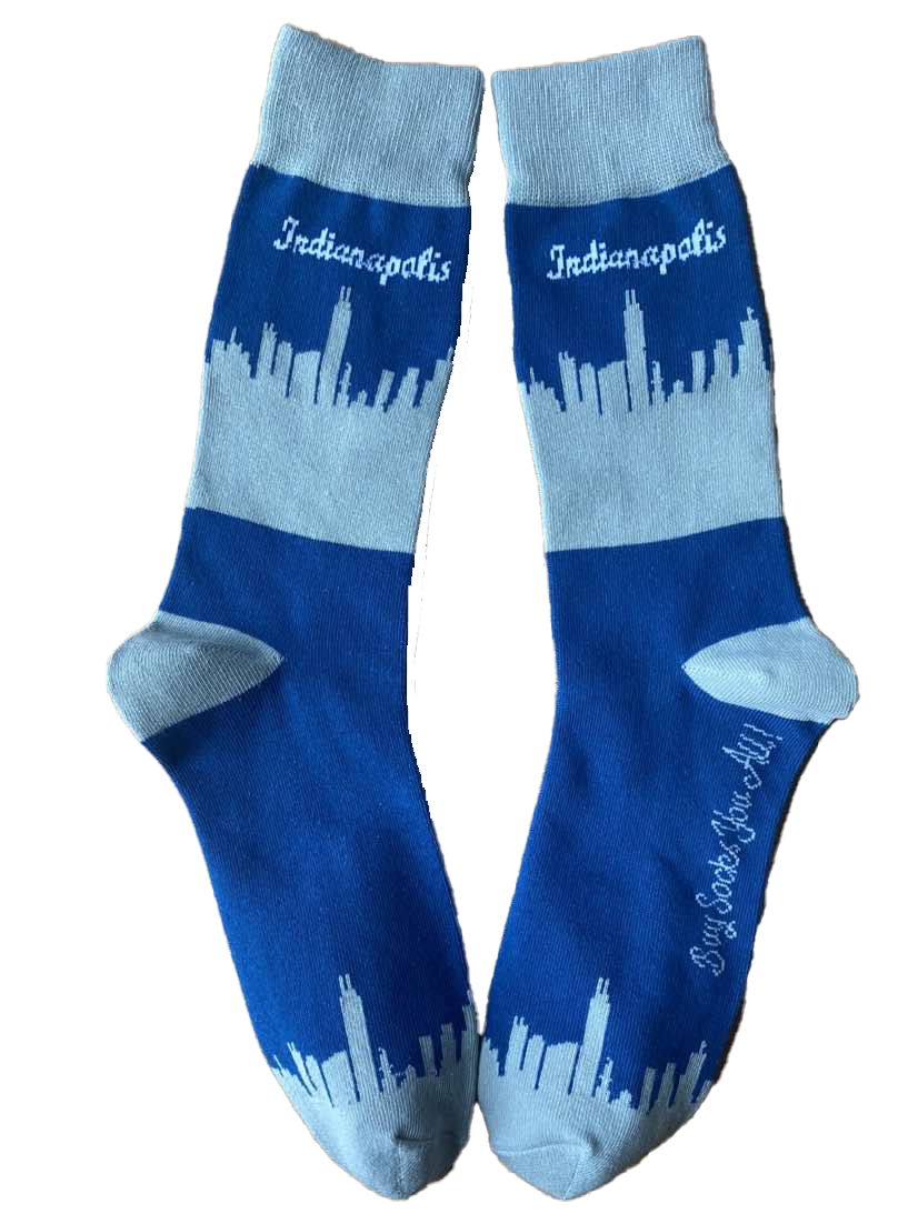 Indianapolis Silhouette Men's Socks