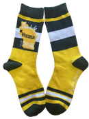 Somebody in Wisconsin Loves Me Women's Socks-1