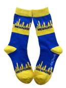 Milwaukee Wisconsin Skyline Women's Socks-1