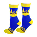 Milwaukee Wisconsin Skyline Women's Socks-3