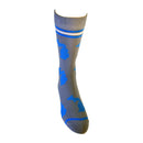 Michigan Shapes in Blue and Grey Men's Socks-4