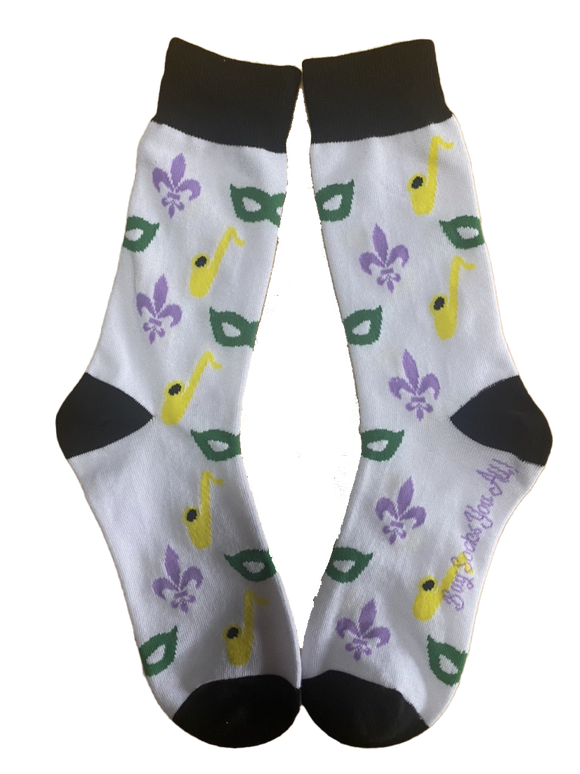 Louisiana Celebration Men's Sock