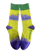 New Orleans Louisiana Skyline Men's Sock-1
