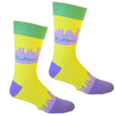 New Orleans Louisiana Skyline Men's Sock-4