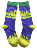 New Orleans Louisiana Skyline Women's Socks-1