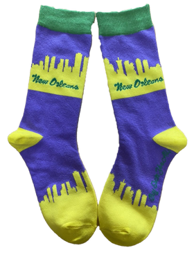 New Orleans Louisiana Skyline Women's Socks