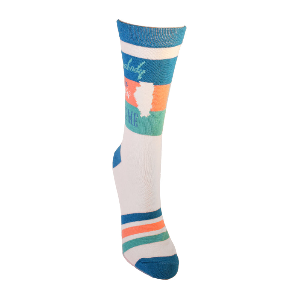 Somebody in Illinois Loves Me Women's Socks