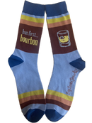 But First Bourbon Men's Socks-1