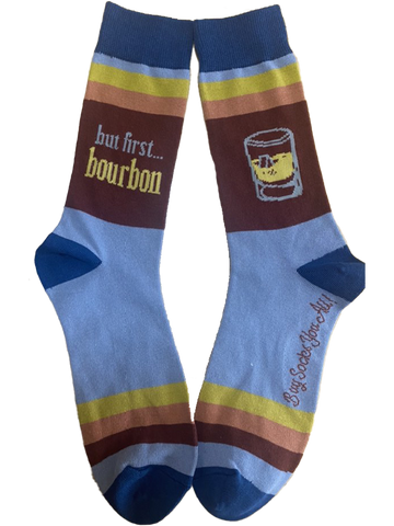 But First Bourbon Men's Socks