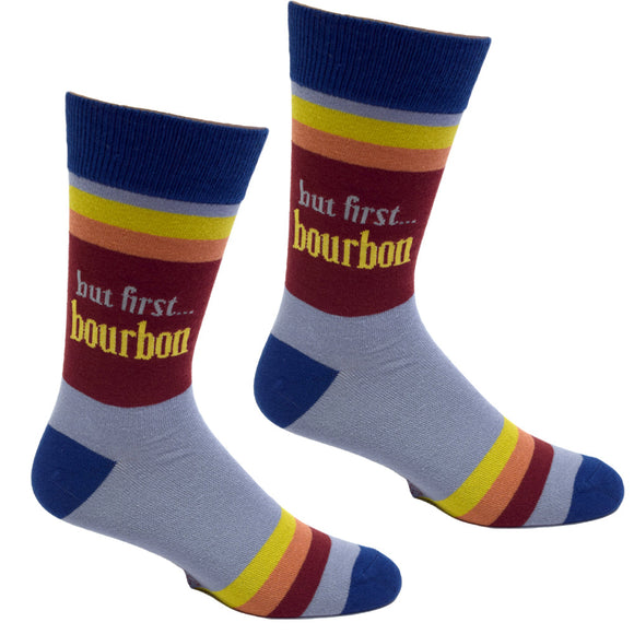 But First Bourbon Men's Socks