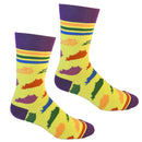 Kentucky Shapes in Rainbow Men's Socks-2