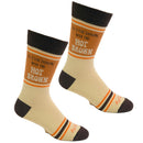 Gettin' Down with the Hot Brown Men's Socks-2