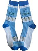 Just Here for the Juleps Men's Socks-1