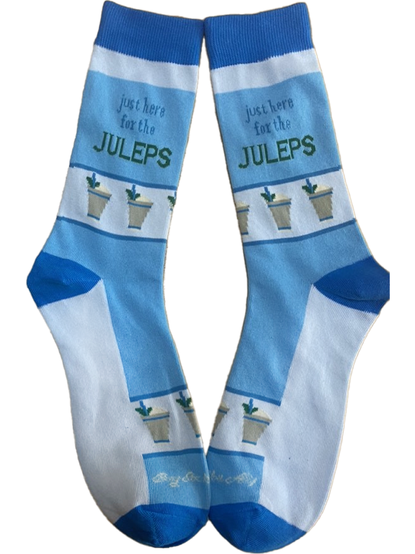 Just Here for the Juleps Men's Socks