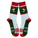 He Sees You When You're Drinking Men's Socks-1