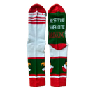 He Sees You When You're Drinking Men's Socks-2