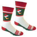 He Sees You When You're Drinking Men's Socks-3