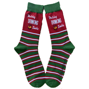 Holiday Drinking Socks Men's Socks
