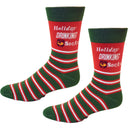 Holiday Drinking Socks Men's Socks-3