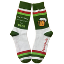 Its the Most Wonderful Time for a Beer Men's Socks-1
