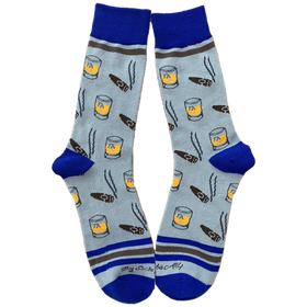 Bourbon and Cigars Men's Socks