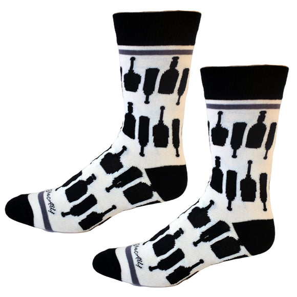 Bourbon Bottles Men's Socks