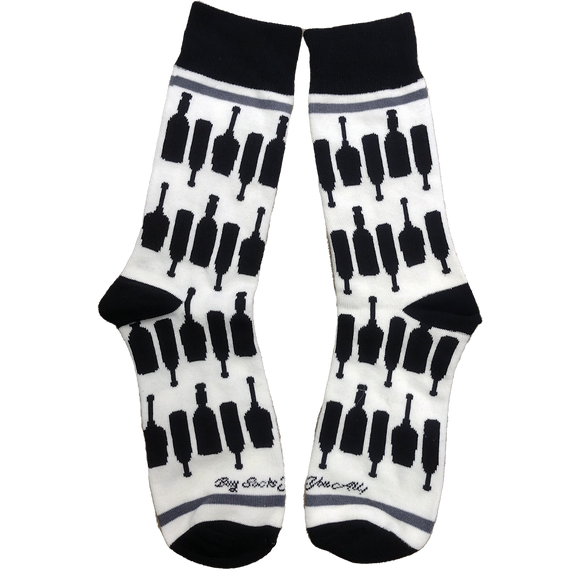 Bourbon Bottles Men's Socks