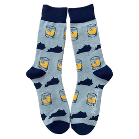 Kentucky and Bourbon Shapes Men's Socks