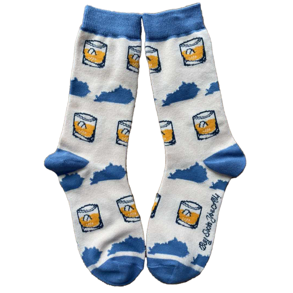 Kentucky and Bourbon Shapes Women's Socks