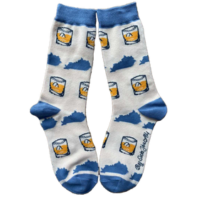 Kentucky and Bourbon Shapes Women's Socks