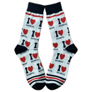 I Love Bourbon Men's Socks-1