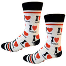 I Love Bourbon Men's Socks-3