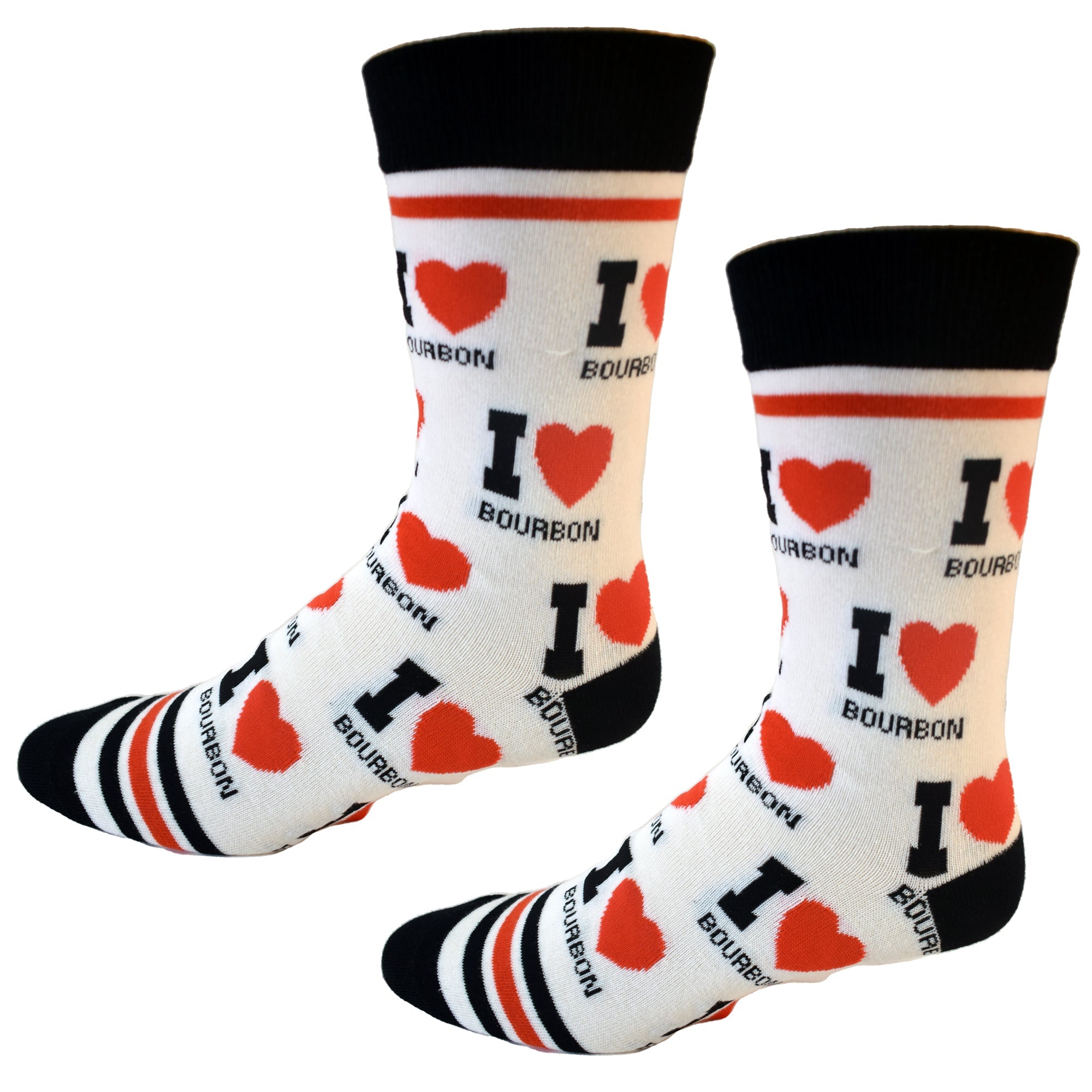 I Love Bourbon Men's Socks