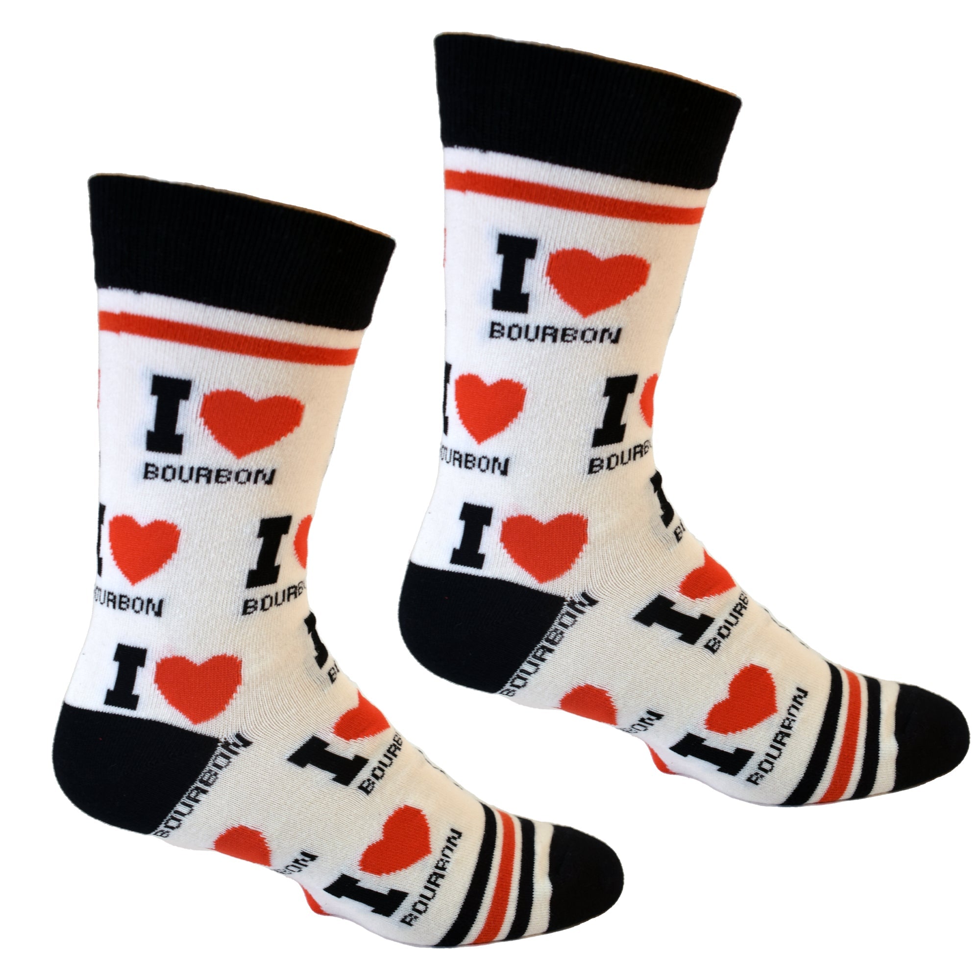 I Love Bourbon Men's Socks