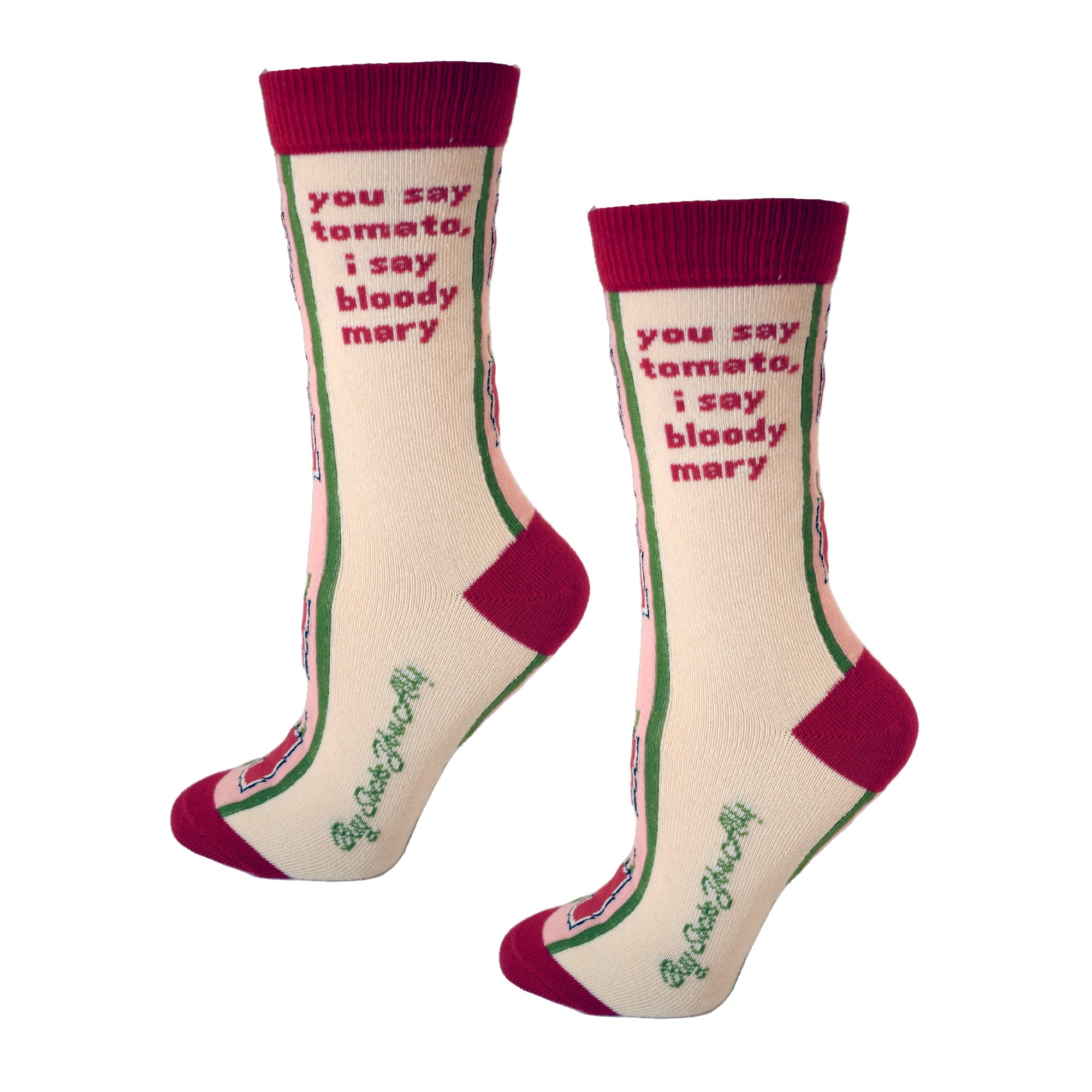 You Say Tomato I Say Bloody Mary Women's Socks