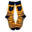 Ohio Tiger Stripes Men's Socks-1