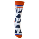 New York Shapes with Pinstripe Women's Socks-4