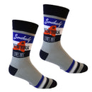 Somebody in New York Loves Me Men's Sock-2