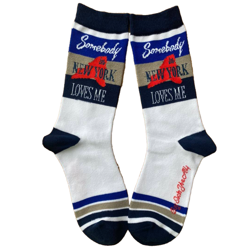 Somebody in New York Loves Me Women's Socks