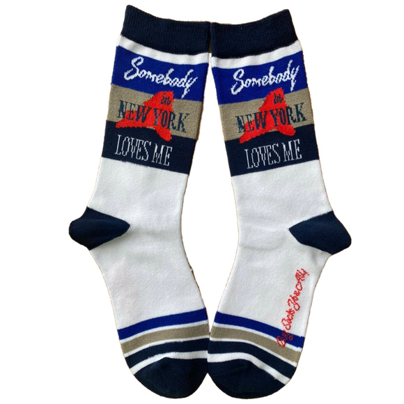 Somebody in New York Loves Me Women's Socks