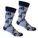 New York Shapes and Horse Shoes Men's Socks-2