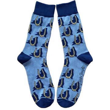New York Shapes and Horse Shoes Men's Socks