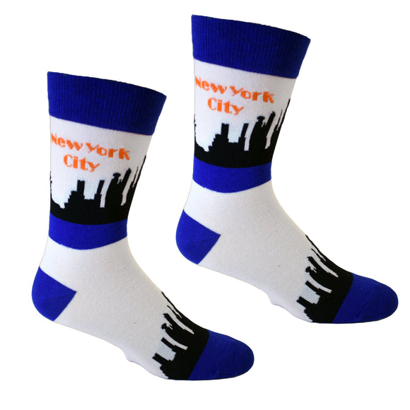 New York City Skyline Men's Socks