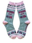Bourbon Kinda Gal Women's Socks-1