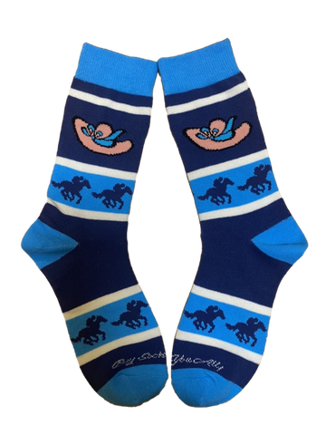 Derby Hats and Horses Women's Socks