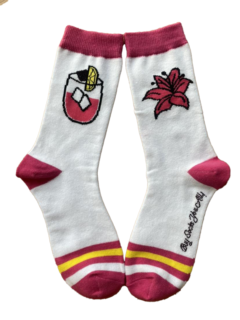 Lily and Cocktail Women's Socks