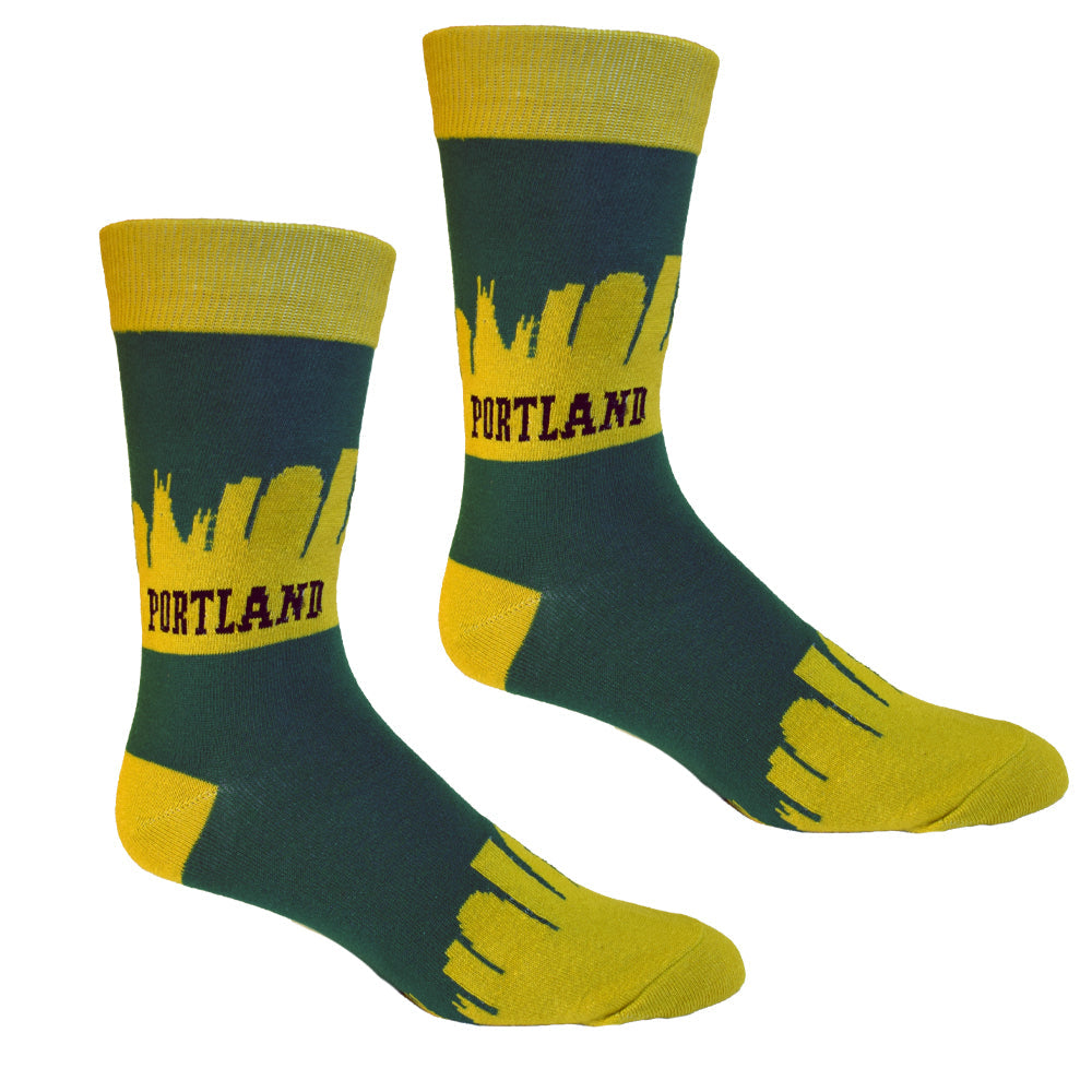 Portland Skyline Men's Socks